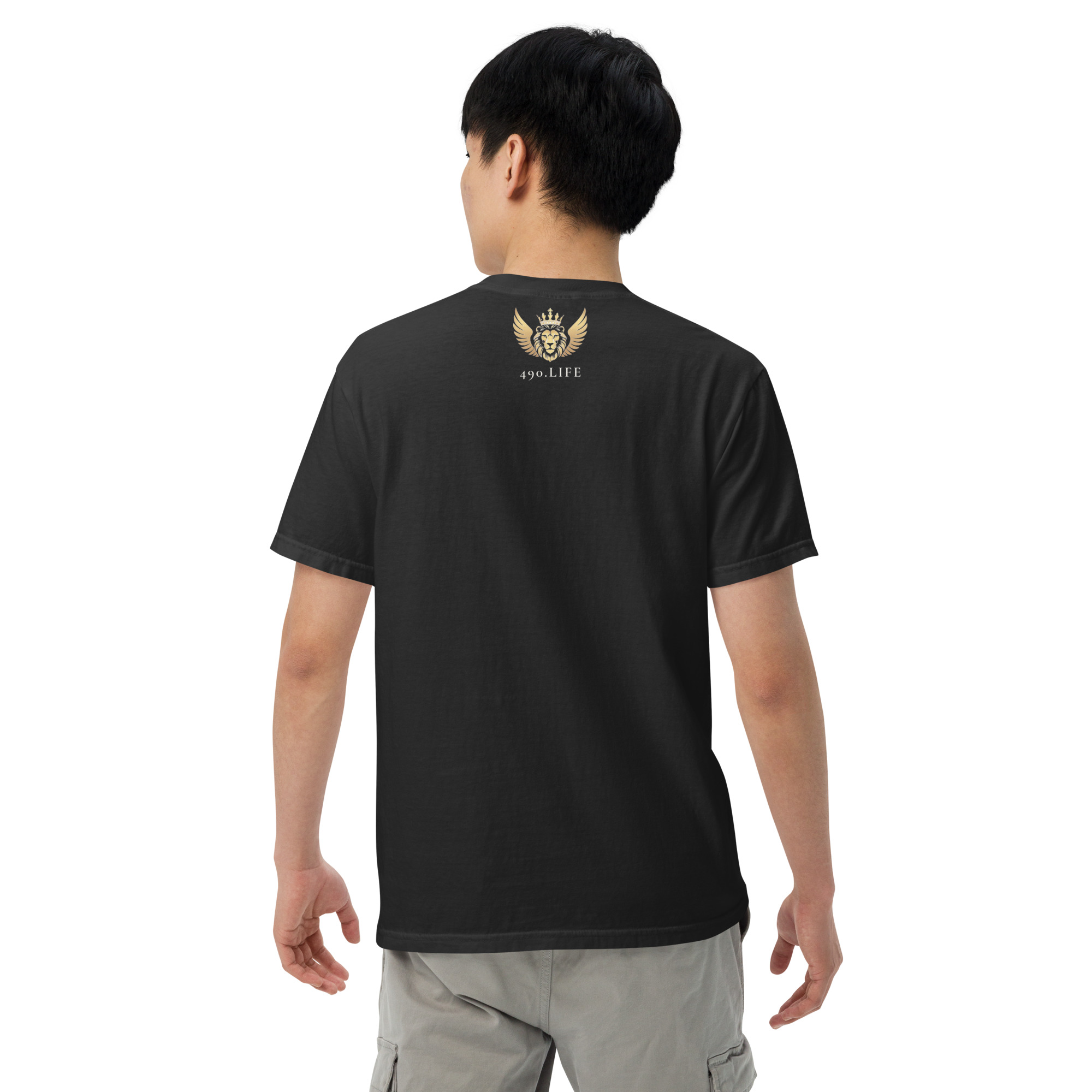 Blessed — 490 Signature Tee (Dark) - Image 12