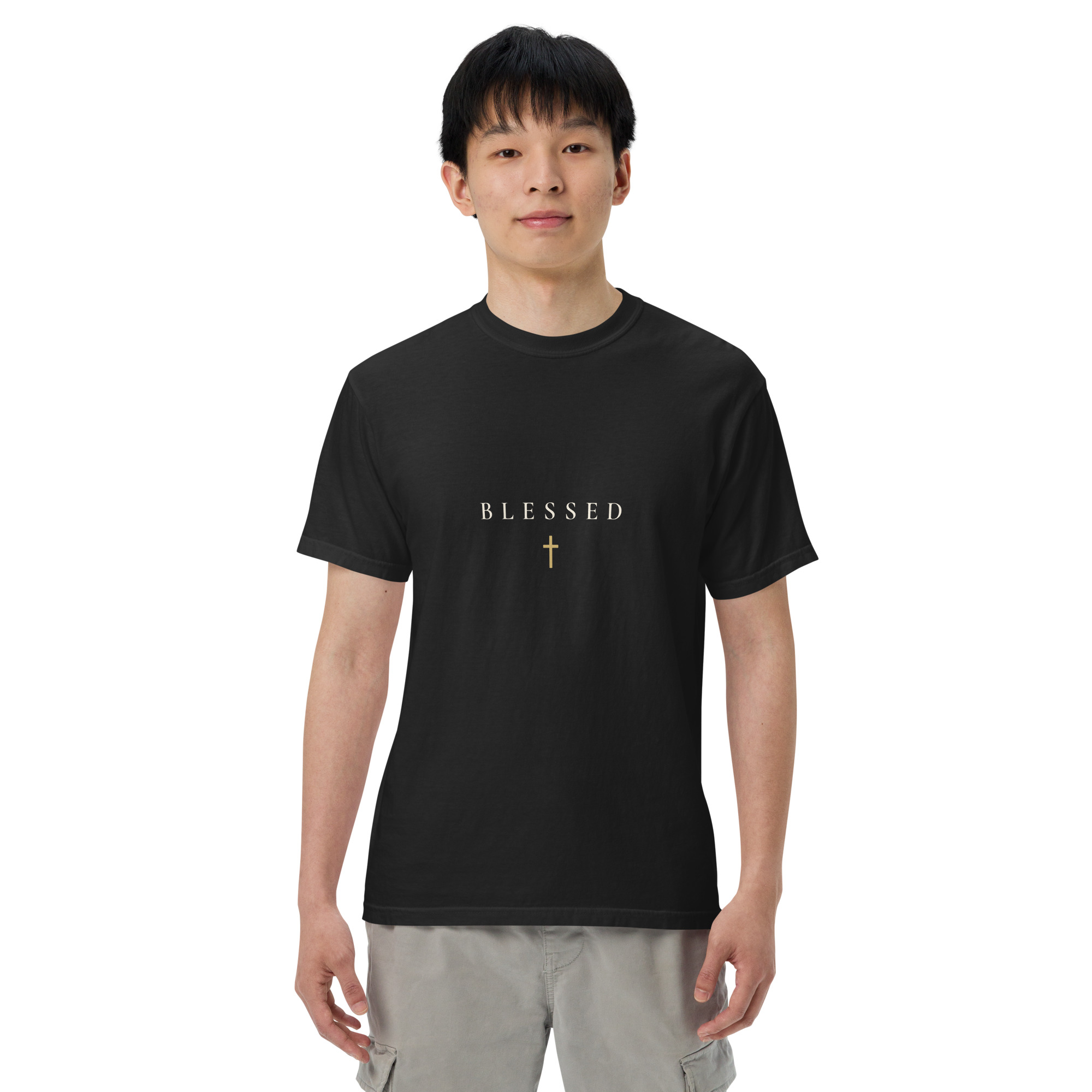 Blessed — 490 Signature Tee (Dark)