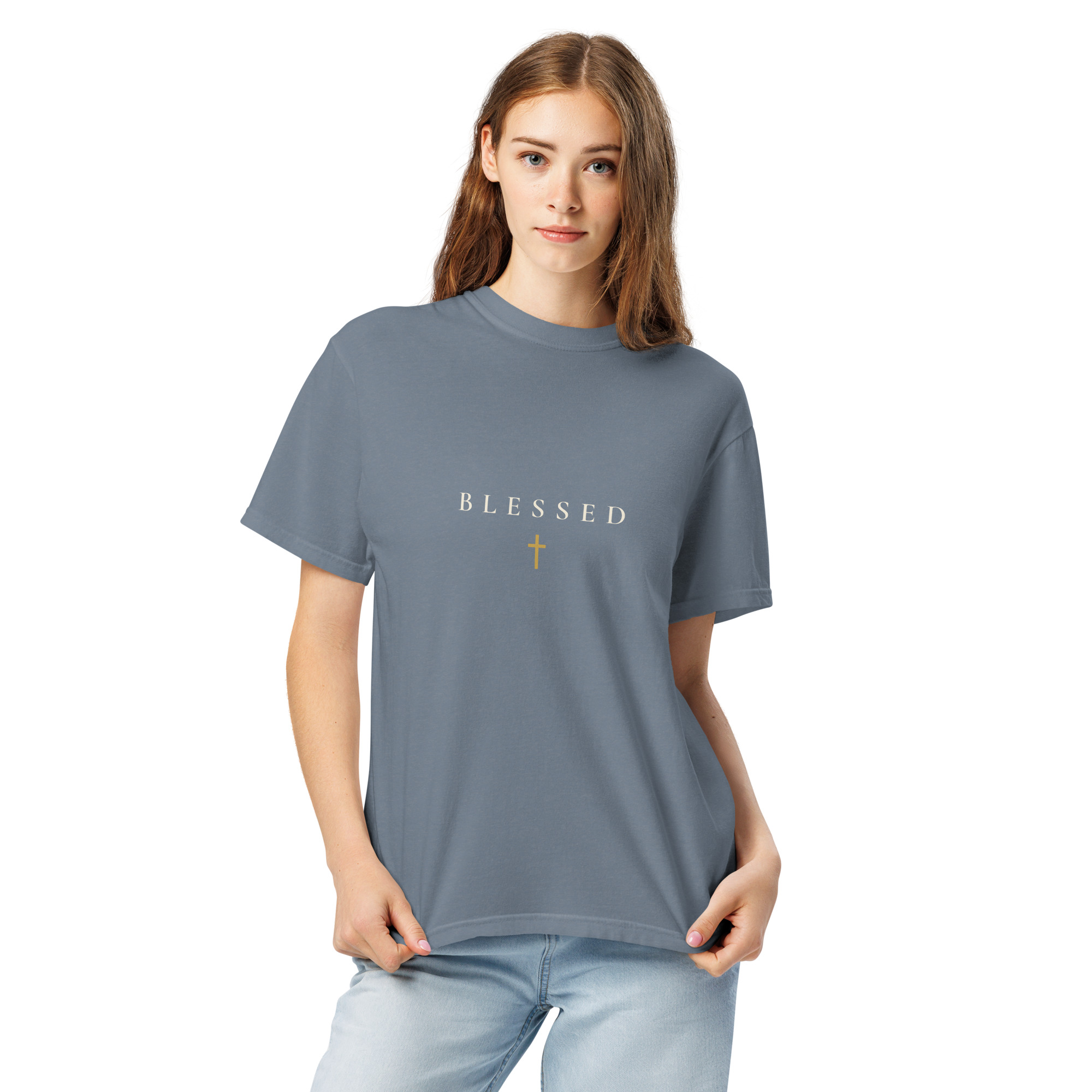 Blessed — 490 Signature Tee (Dark) - Image 10