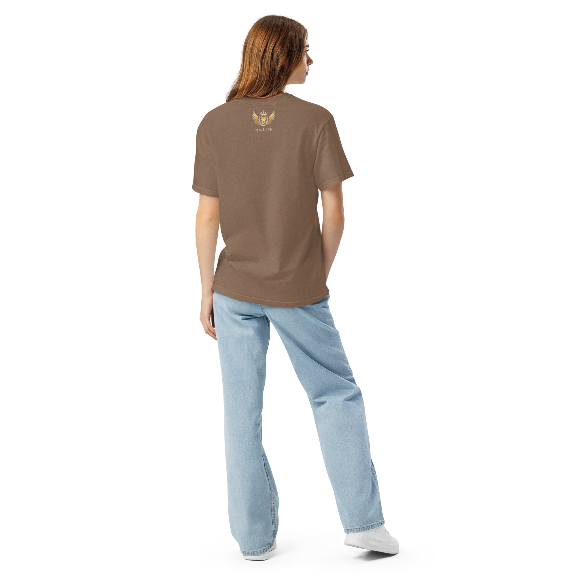 Faith — 490 Signature Tee (Dark) - Image 7