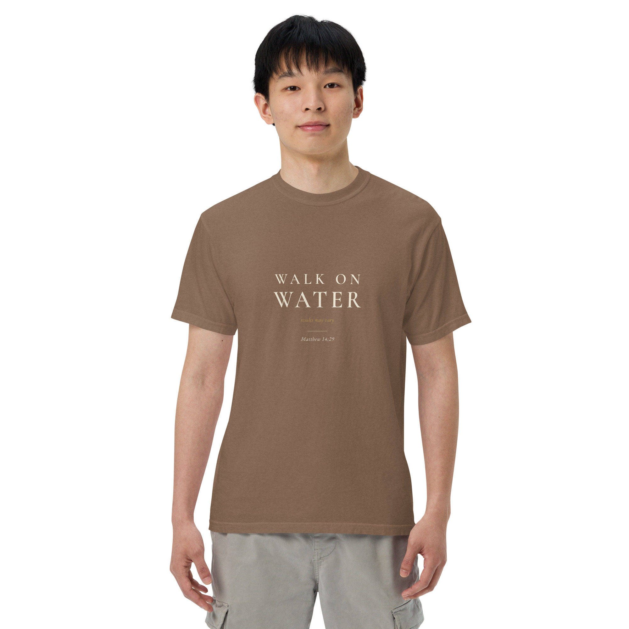Walk On Water (Results May Vary) — 490 Signature Tee (Dark) - Image 13