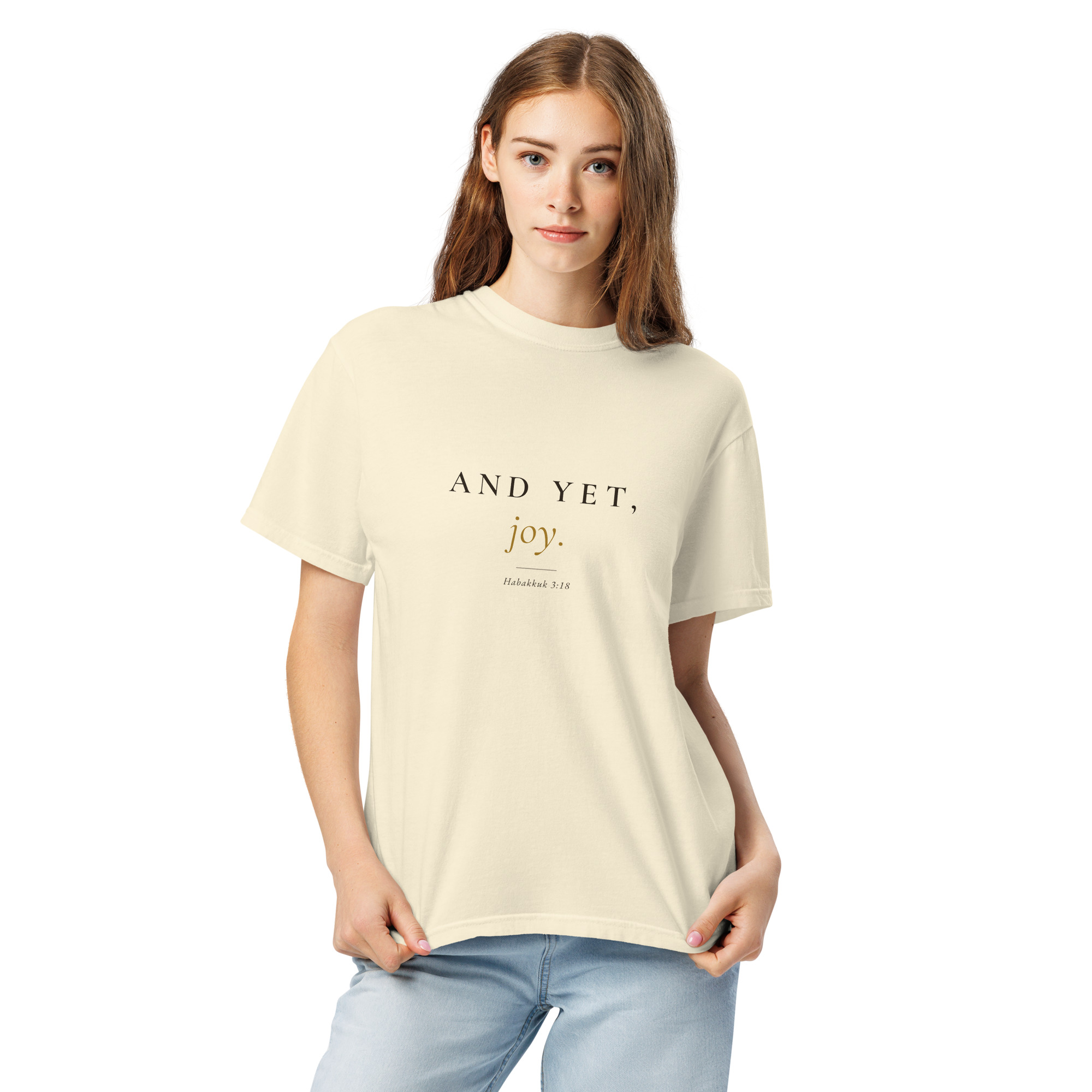 And Yet, Joy. — 490 Signature Tee - Image 6