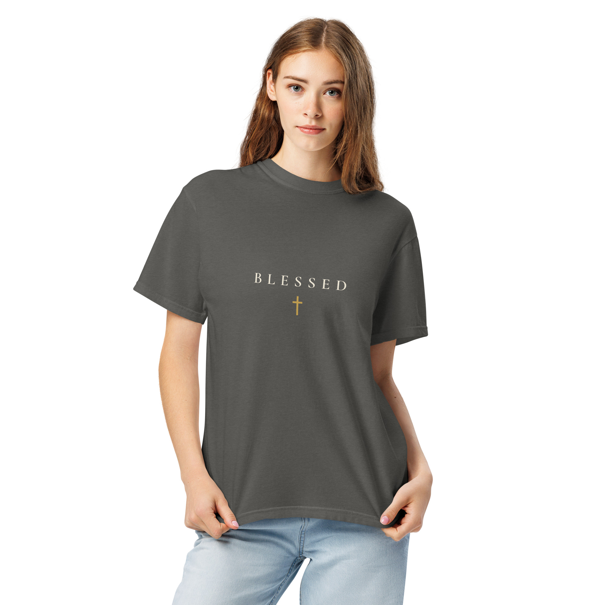 Blessed — 490 Signature Tee (Dark) - Image 6