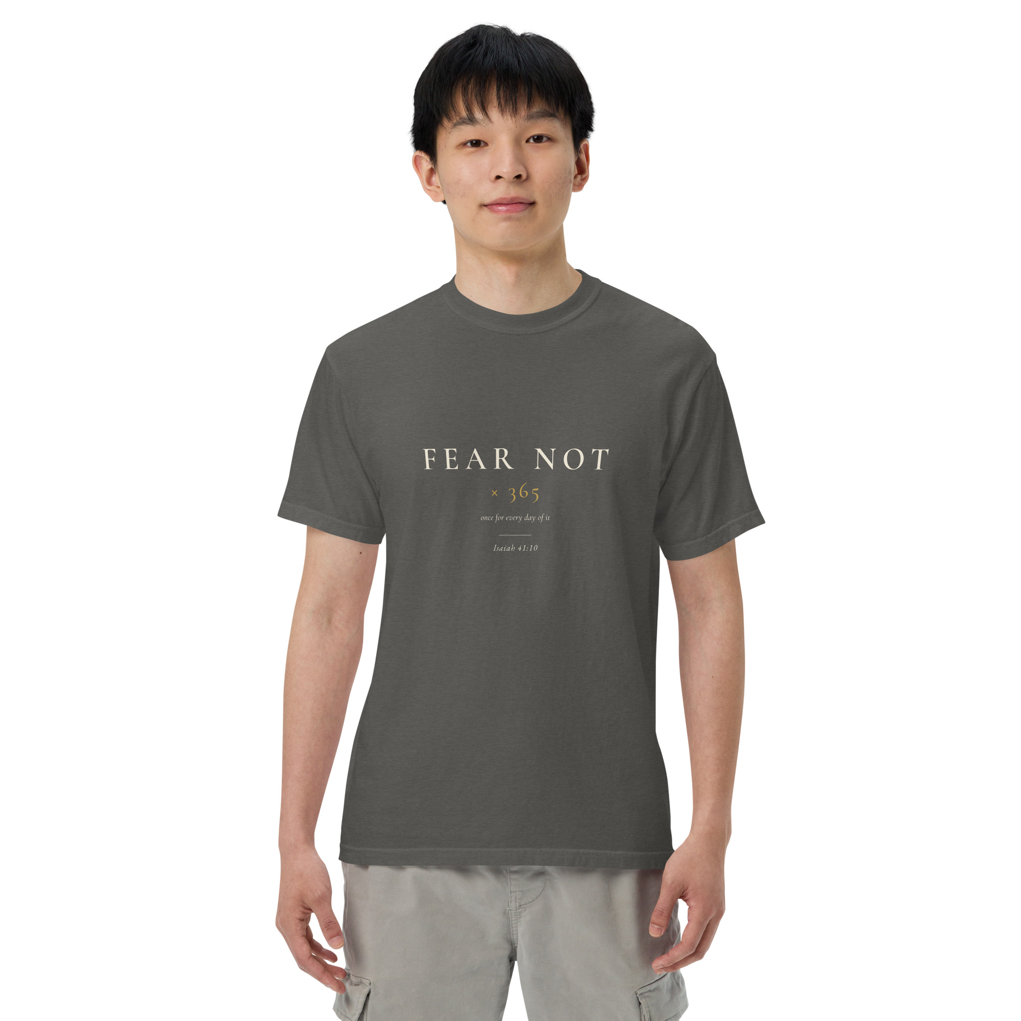 Fear Not x365 — 490 Signature Tee (Dark) - Image 11