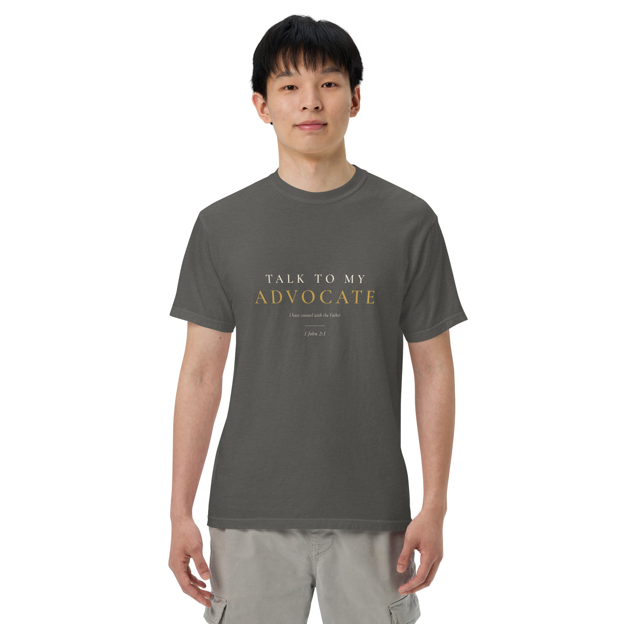 Talk To My Advocate — 490 Signature Tee (Dark) - Image 11
