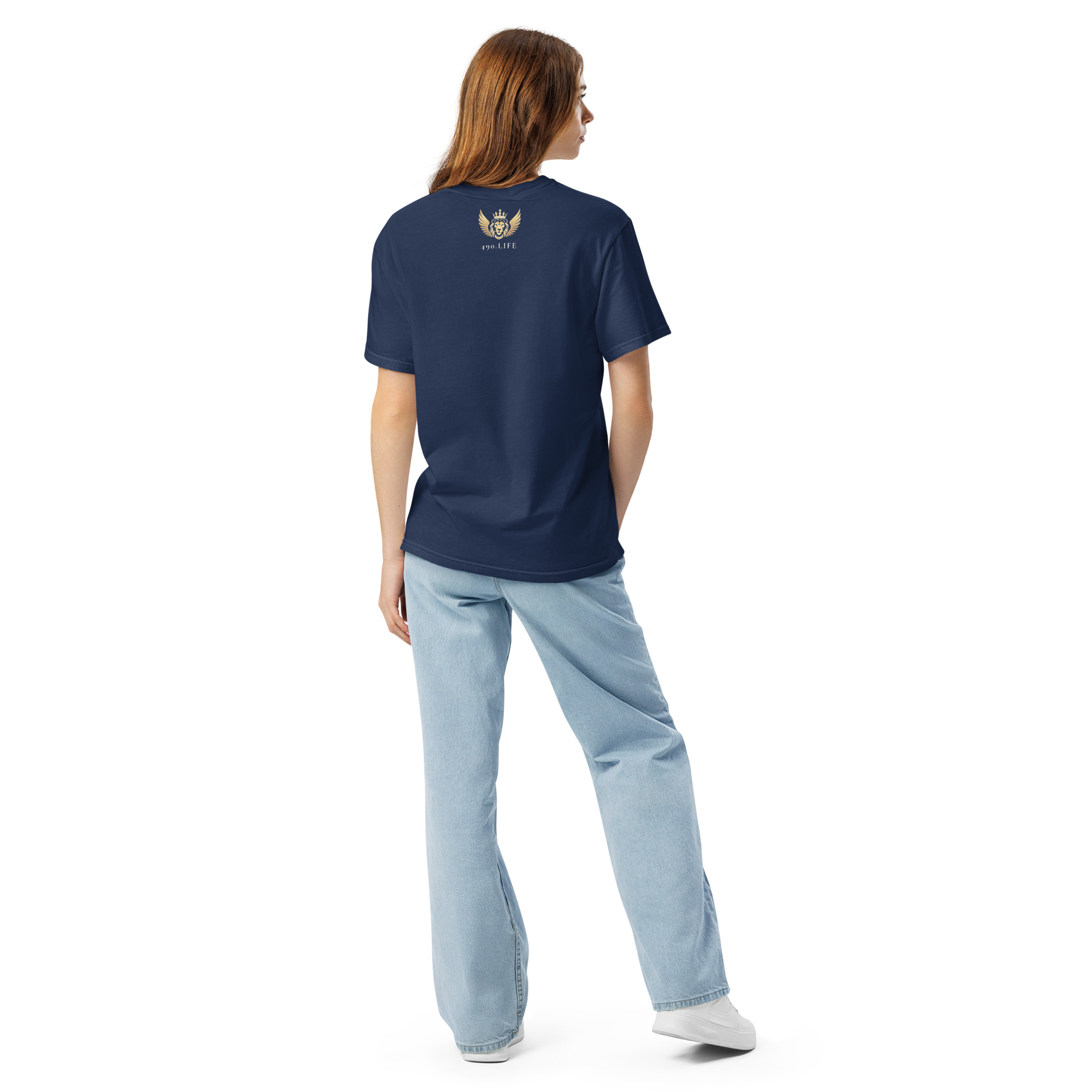 Fear Not x365 — 490 Signature Tee (Dark) - Image 3